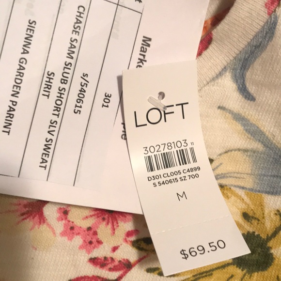 Loft Garden Sweatshirt Tee - Picture 4 of 4